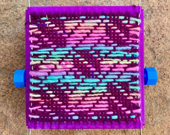 Small Freeform Overshot Pattern Chart: Checkers #2 weaving pattern pin loom rigid heddle loom shaft loom weaving technique