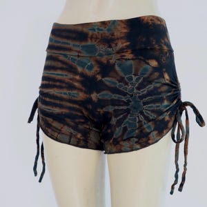 Booty /Athletic /Pole Shot/Yoga Shorts/Festival clothing/Yoga Clothing/Tie-Dye Pants/Hippie Booty