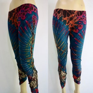 Amazing! , tantra yoga, Pixie Leggings, Festival Leggings, tie dye Leggings, Yoga Leggings, Yoga Pants, Workout Leggings, Elven Laggings