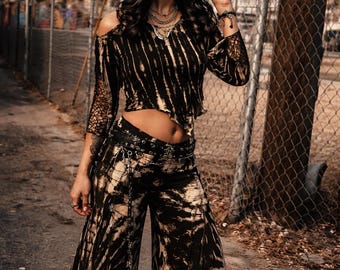 Festival tiedye Flare  pants
