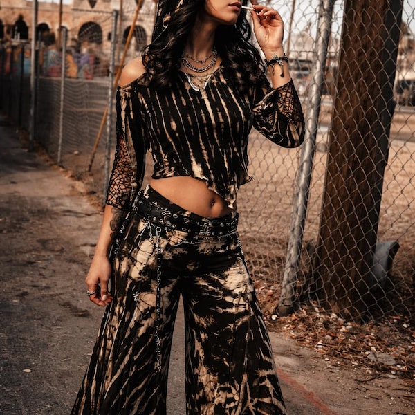 Festival tiedye Flare  pants