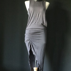 High-Neck Asymmetrical Dress,Pixie Dress,Elegant Dress,Elven Dress,Bohemian Dress,Goa Dress,Festival Dress,Gift for her,vintage Dress.