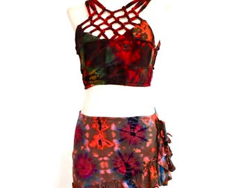 Hippie Skirt, Fairy Skirt,Gipsy clothing,Pixie Skirt,Steampunk clothing,Gipsy clothing,Boho clothing, Elven ,Music Festival clothing