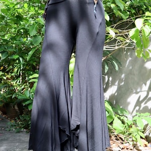 Yoga Leggings • Ausgestellte Yoga Leggings • Ausgestellte Yoga Hose • Hippy Festival Kleidung Brennender Mann