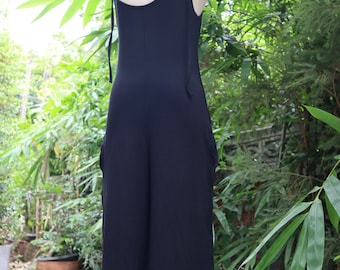 Mono de rayón teñido anudado, mono bohemio de verano, tallas XS-XL