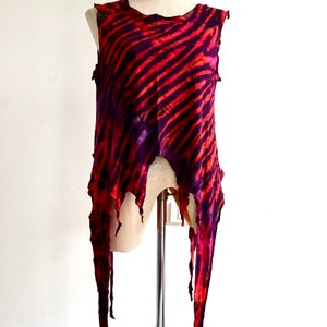 TIE DYE PIXIE TOP