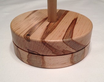 Yarn Holder Lazy Susan Ambrosia Maple