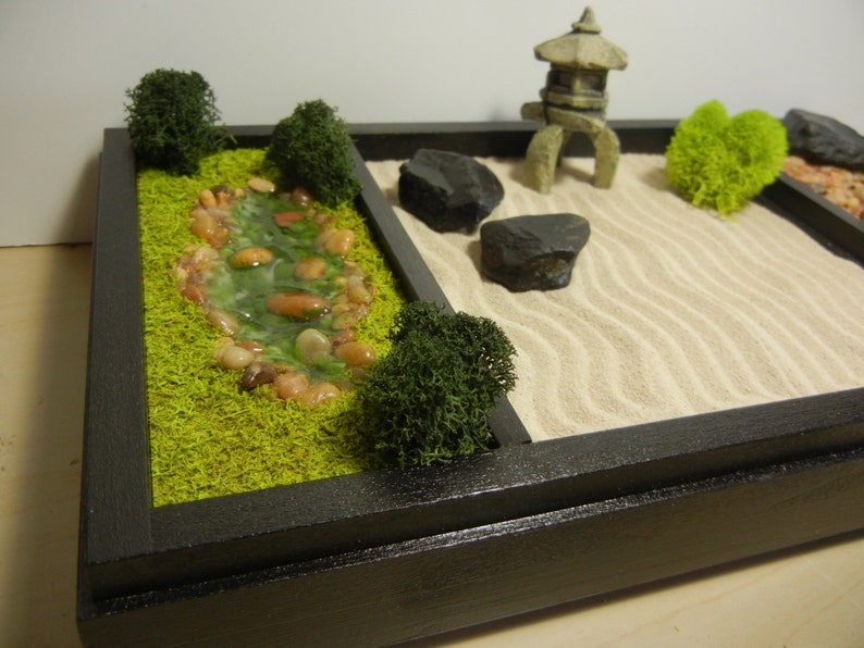 3 in 1 Medium Zen Garden Includes Sand/Raking Landscape Etsy