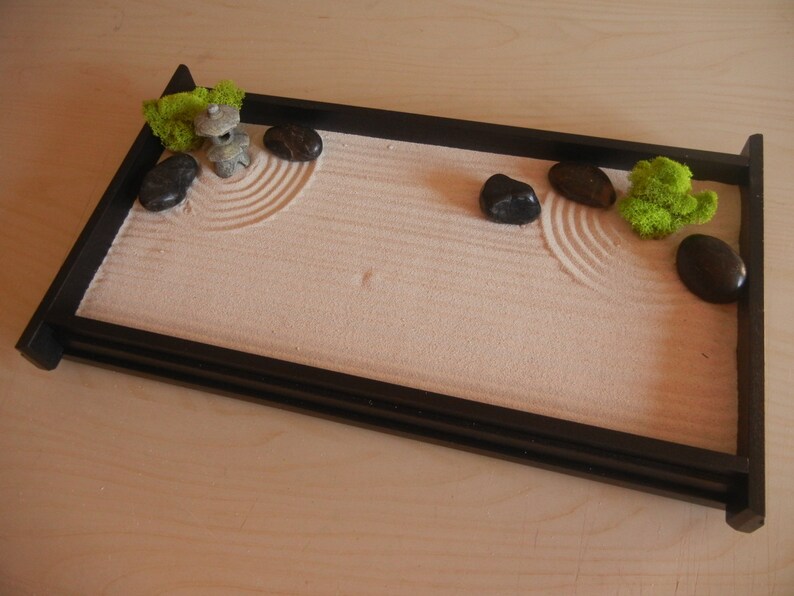 Free L03p Large Desk Or Table Top Zen Garden With Image 0
