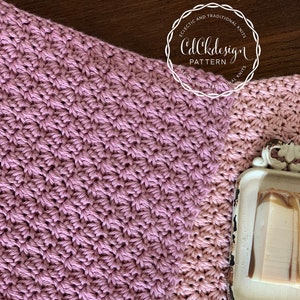 CROCHET PATTERN + Dishcloth Pattern + Washcloth Pattern + Easy Customizable Crochet Pattern + Easy Crochet Pattern + Versatile Pattern