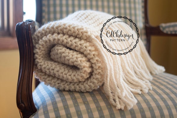 Knitting Pattern Chunky Knit Wool Blanket Throw Soft And Squishy Wool Blanket Home Decor Easy Beginners Pattern Knitting Pattern Chunky Knit Wool Blanket Throw Soft And Squishy Wool Blanket Home Decor Easy Beginners Pattern