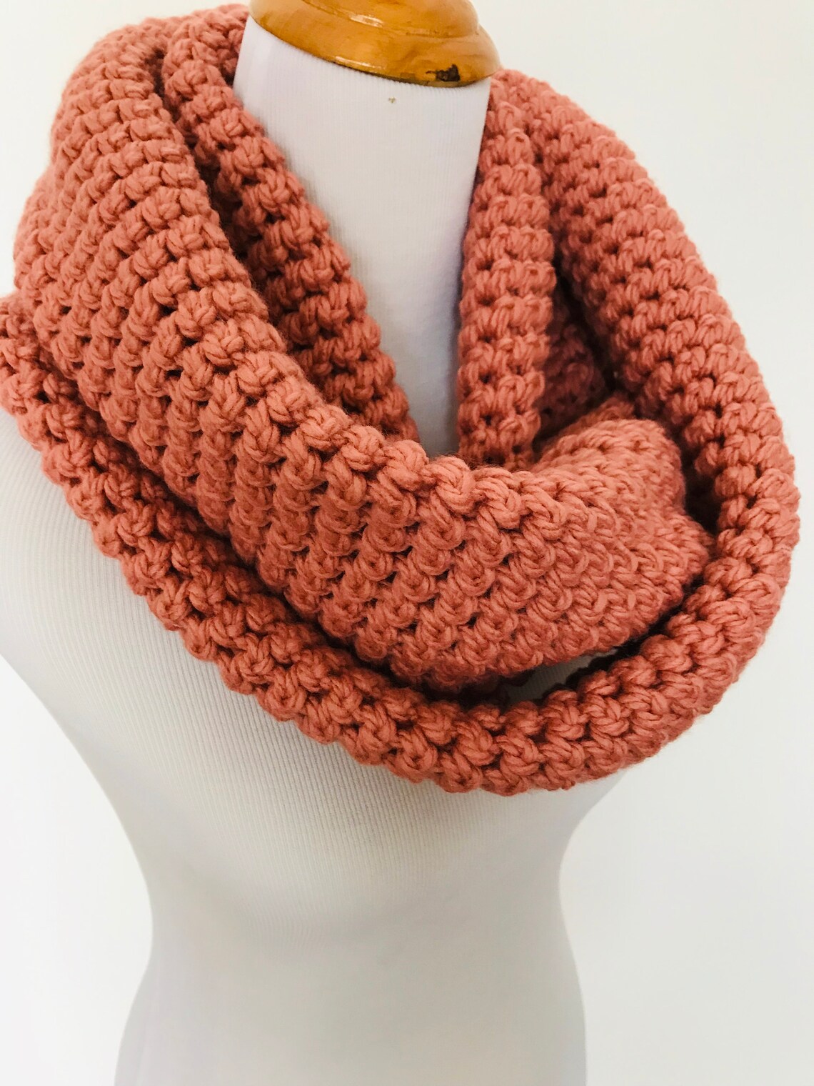 CROCHET PATTERN Chunky Infinity Scarf/circle Scarf/chunky Crochet Scarf ...