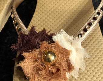 earth tone sandals