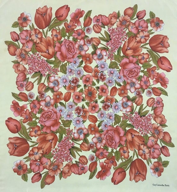 Authentic Guy Laroche Silk Scarf