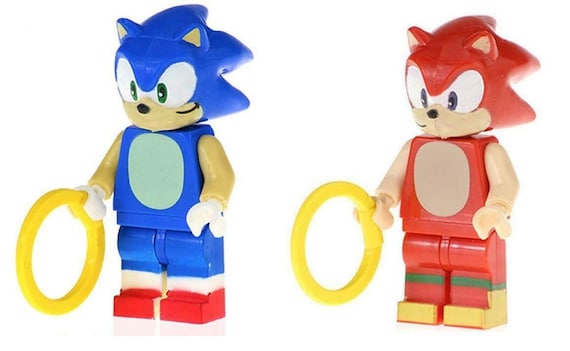 sonic lego figure