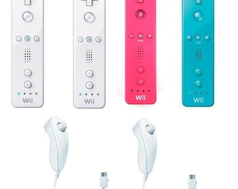 Wii - もこ 2 in 1 Wireless Remote Controller for Nunchuk Nintendo Wii