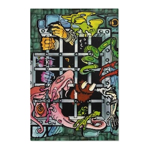Heman MOTU Area Rugs floor mat new He-Man Skeletor Castle of Greyskull dungeon Masters of the Universe 24&quot; x 36&quot; medium