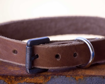 Hand Crafted Leather Dog Collar