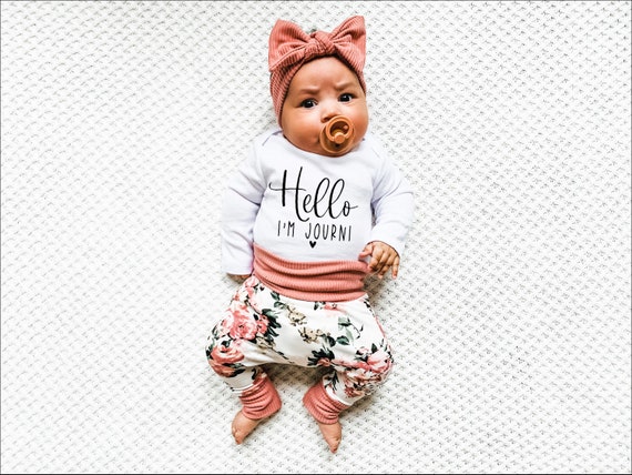 Baby girl hotsell welcome home outfit