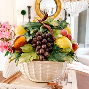 Capodimonte Fruit - Etsy