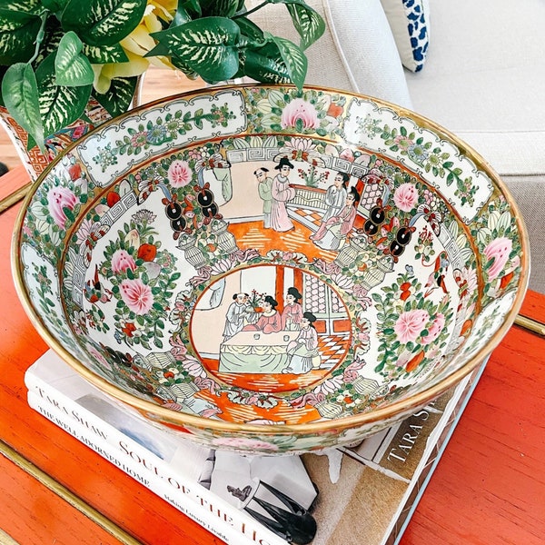 Chinoiserie Bowl Etsy
