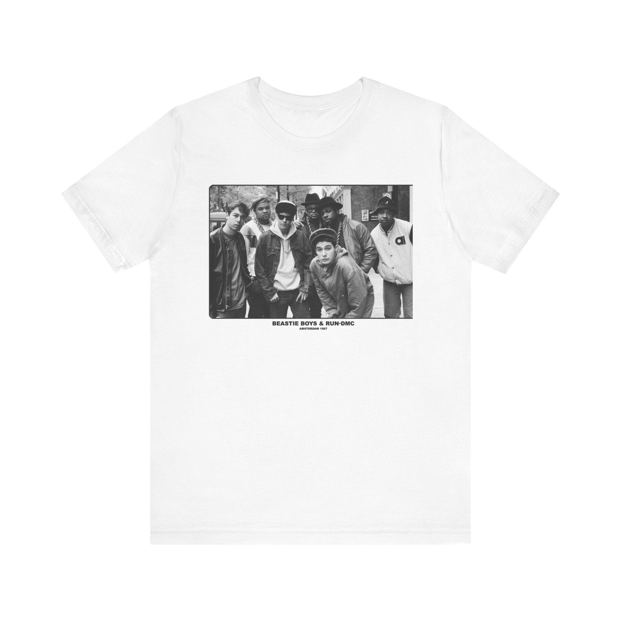 Vintage 1986 Beastie Boys & Run DMC Amsterdam Concert Tee Classic 
