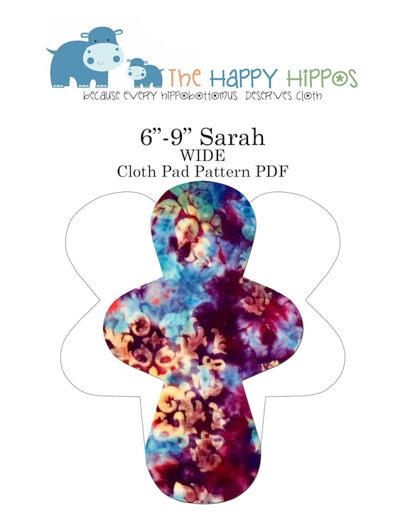 The Happy Hippos Sarah 6-9 WIDE Set di cuscinetti in stoffa per cucire  Modello PDF e istruzioni per i cuscinetti in stoffa. Tutorial fotografico  completo incluso. - Etsy Italia
