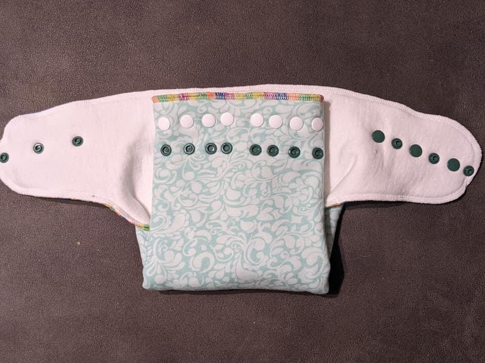 Flawless One Size Preflat Diaper Pattern Fits Approx. Etsy Canada