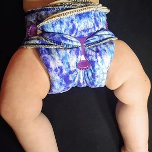 Flawless One Size Preflat Diaper Pattern Fits Approx. 10-35lbs. Optional Snaps The Happy Hippos Patterns image 5