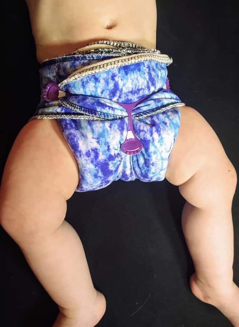 Flawless One Size Preflat Diaper Pattern Fits Approx. 10-35lbs. Optional Snaps The Happy Hippos Patterns image 5