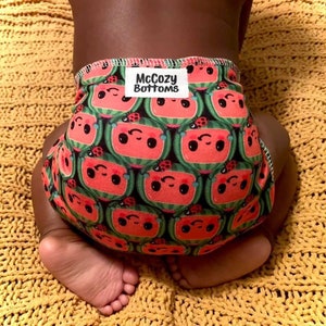 Flawless One Size Preflat Diaper Pattern Fits Approx. 10-35lbs. Optional Snaps The Happy Hippos Patterns image 8