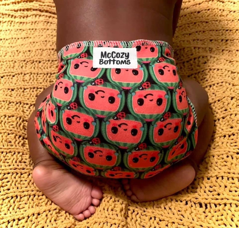 Flawless One Size Preflat Diaper Pattern Fits Approx. 10-35lbs. Optional Snaps The Happy Hippos Patterns image 8