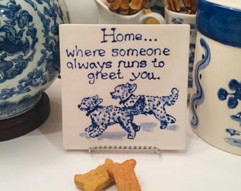 Double Doodles Goldendoodles Labradoodles Trivet COPYRIGHT
