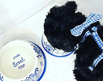 ADD Personalization to bowl ——-ADD a name to your Pet bowl...MUST purchase pet bowl also   Please put name in special instructions.