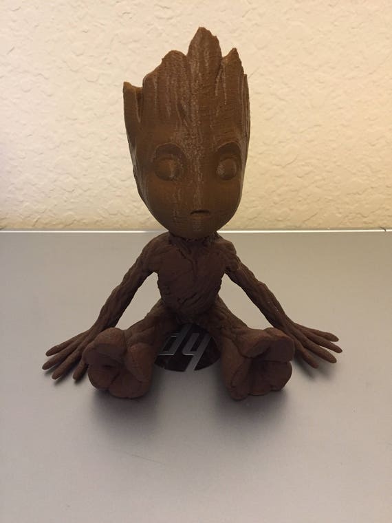 Maison Guardians Of The Galaxy Baby Groot Cake Topper Comestible Rond Imprime Topper Figurines De Gateau
