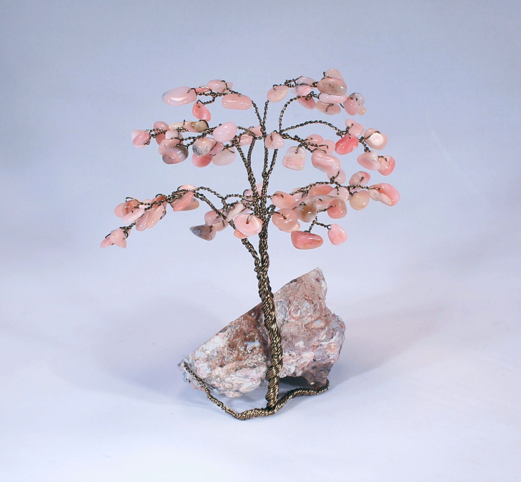 Pink Peruvian Opal MINI Gem Tree on Thunderegg, Metaphysical, Feng Shui ...