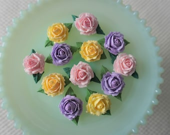 Royal Icing Magical Pastel Roses Weddings Tea Parties Bridal Showers