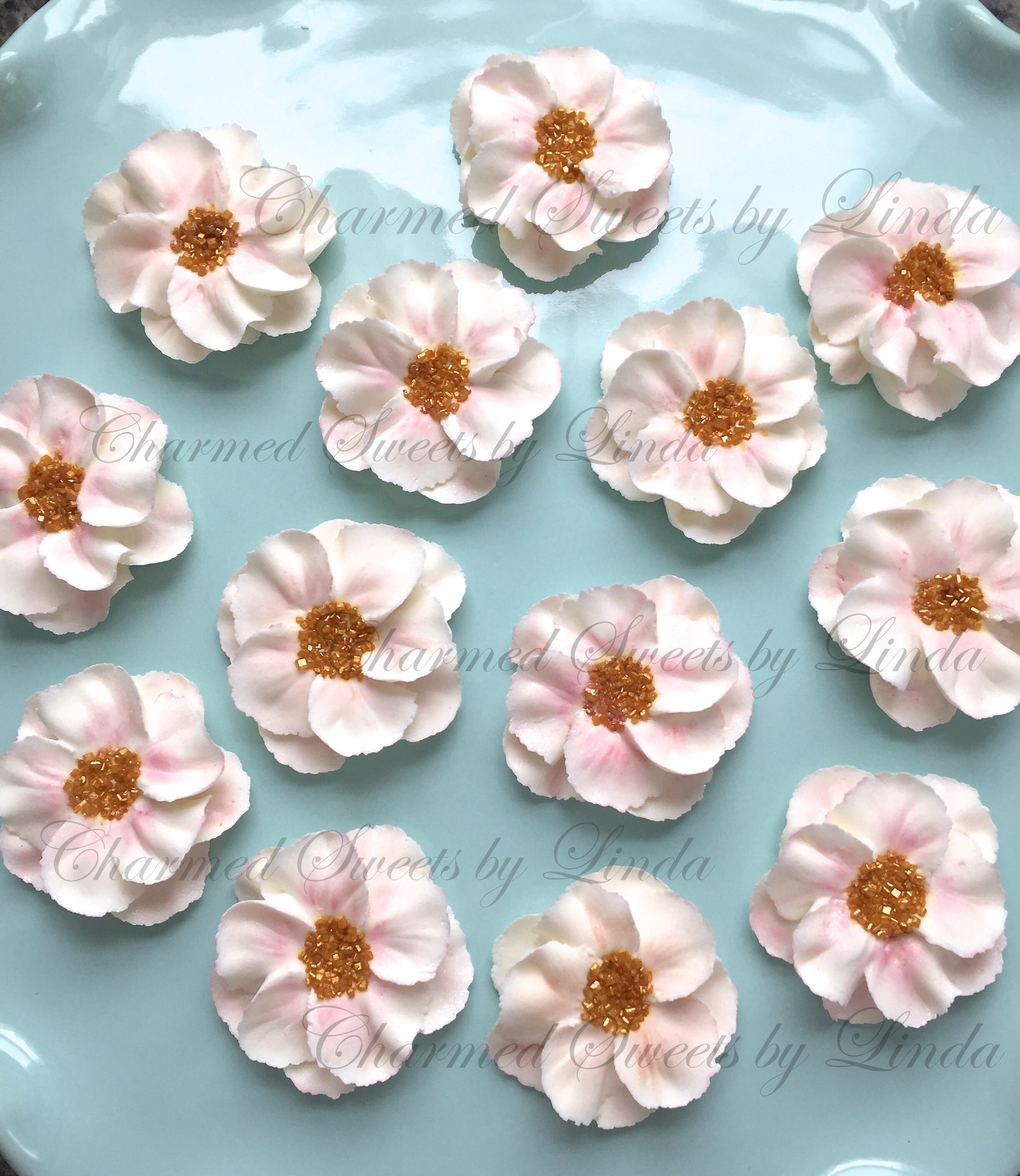 Royal Icing Topper Pretties for Cakes Cupcakes and Other Etsy Canada