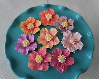 Royal Icing Vivid Garden Flowers "NEW"