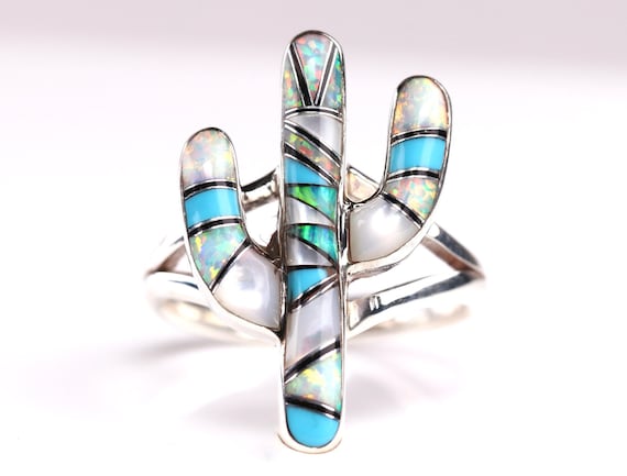 Micro Inlay Southwestern Turquoise Sterling Silver Bracelet Micro Inlay Southwestern Turquoise Sterling Silver Bracelet