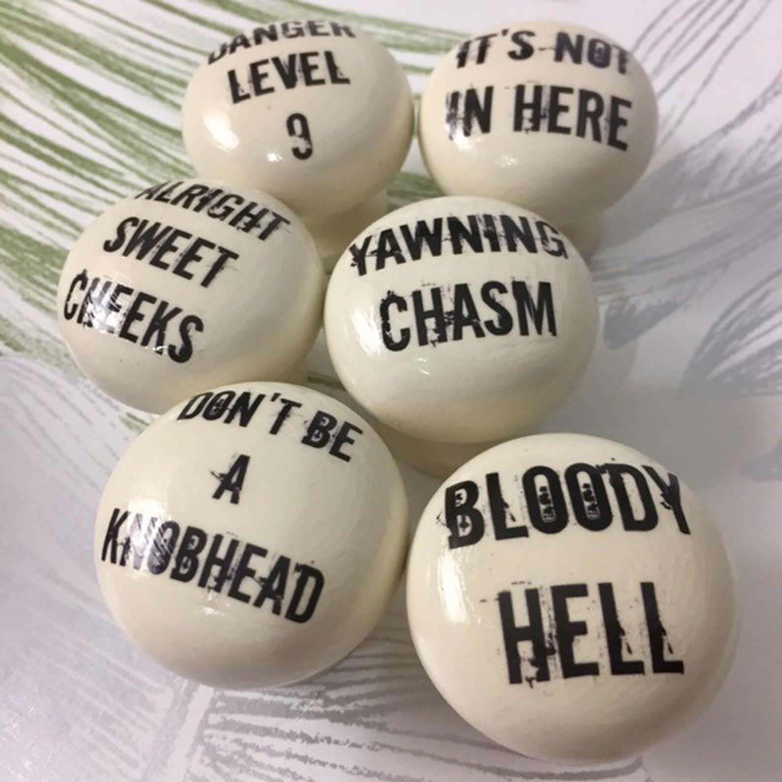 Design Your Own Furniture and Door Knobs Funny Knobs Quote Etsy UK