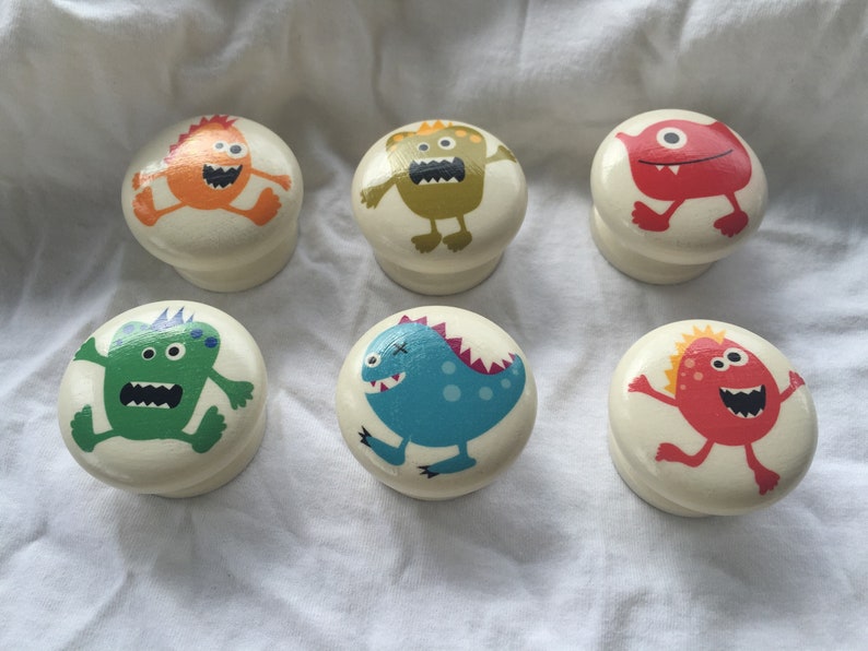 Monster Drawer Knob Monster Cupboard Knob Monster Dresser Etsy UK