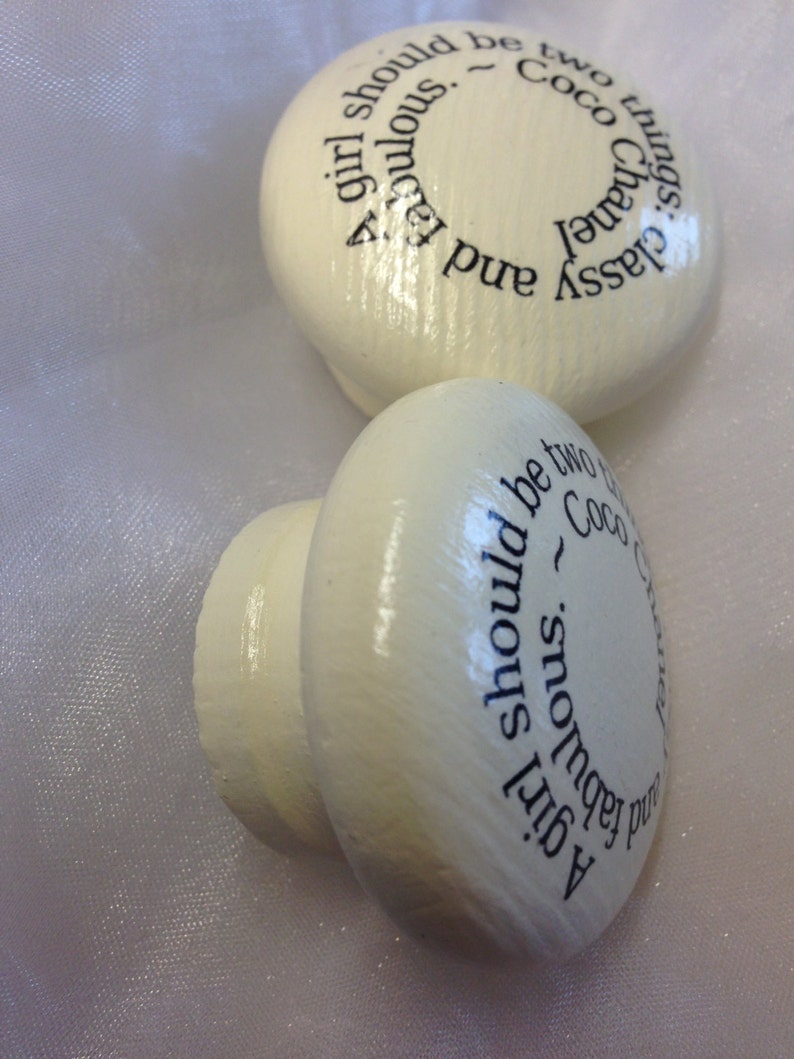 Chanel Drawer Knob Chanel Cupboard Knob Chanel Drawer Pull Etsy UK