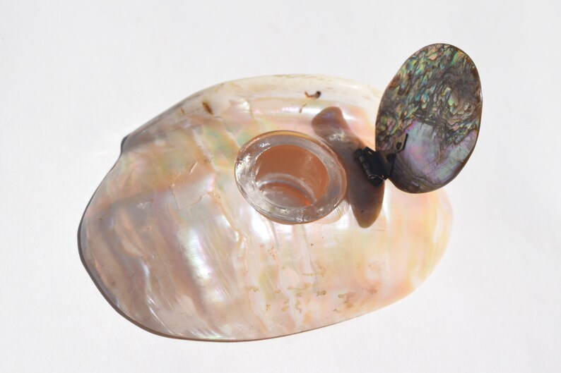 Vintage Inkwell RARE Mermaid Inkwell Collectible Shell for a Mermaid ...