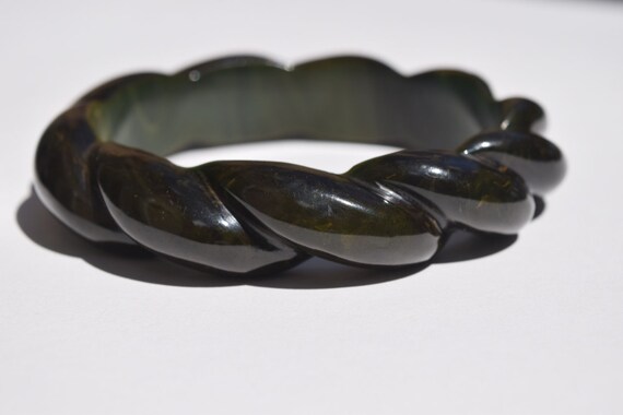 Black on sale bakelite bracelet