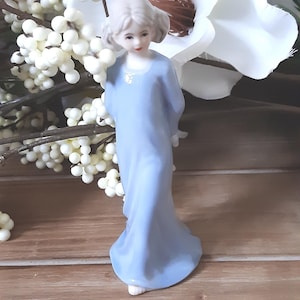 Vintage Porcelain Girl and Teddy Bear Figurine: SBL Regal House Collection