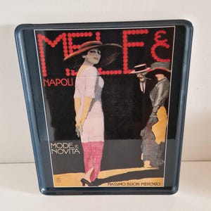 Massimo Buon Mercato, Vintage Jugendstil, Melamin Serviertablett, Vintage Serviertablett, Matchmaker Ltd Tabletts