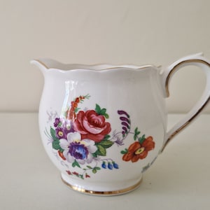 Royal Albert Milk Jug, Barbara Anne Milk Jug,  Antique Cream Jug, Vintage Royal Albert Cream Jug