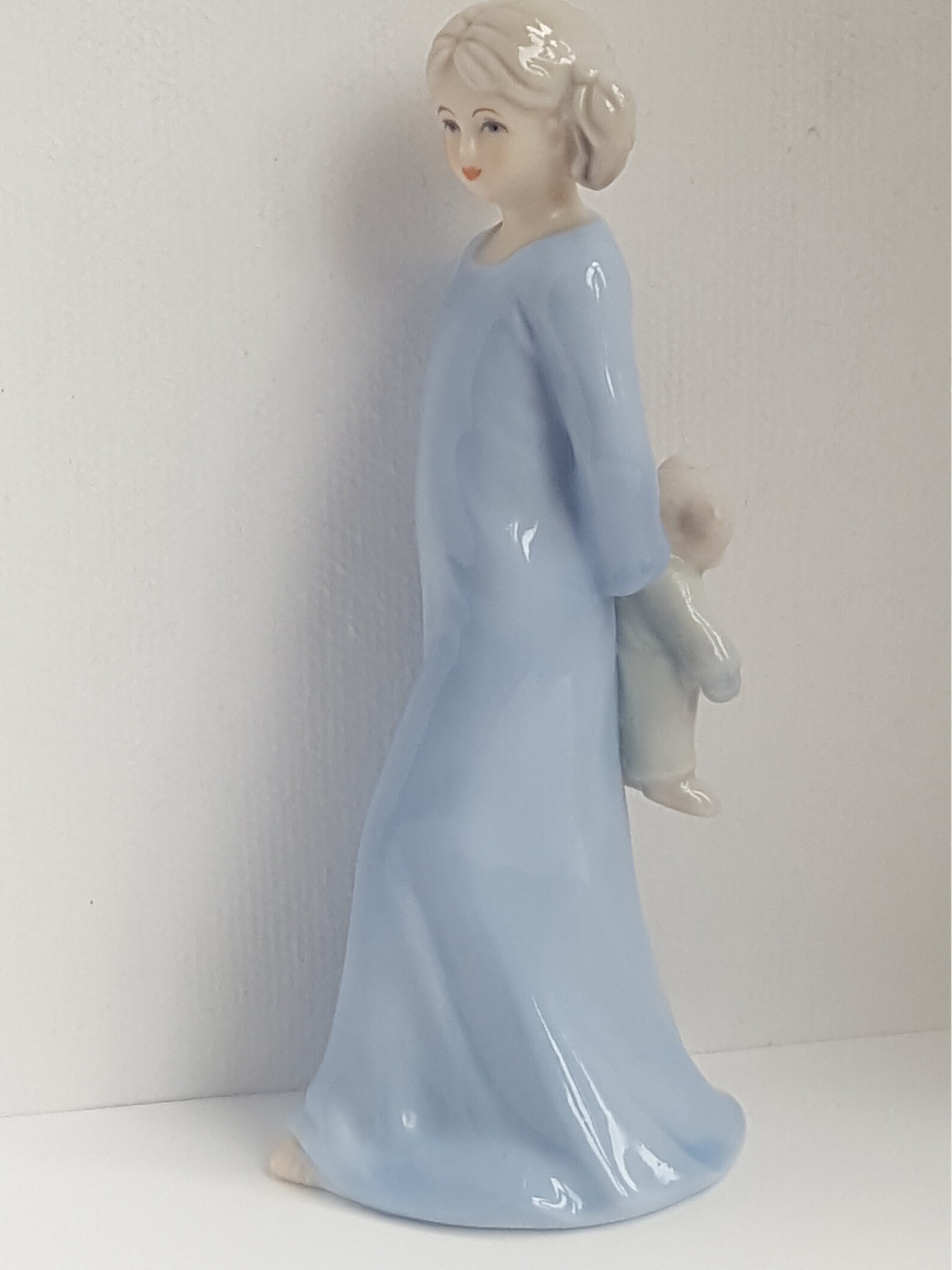 Girl Figurine Small Figurine Regal House Collection SBL Teddy Etsy