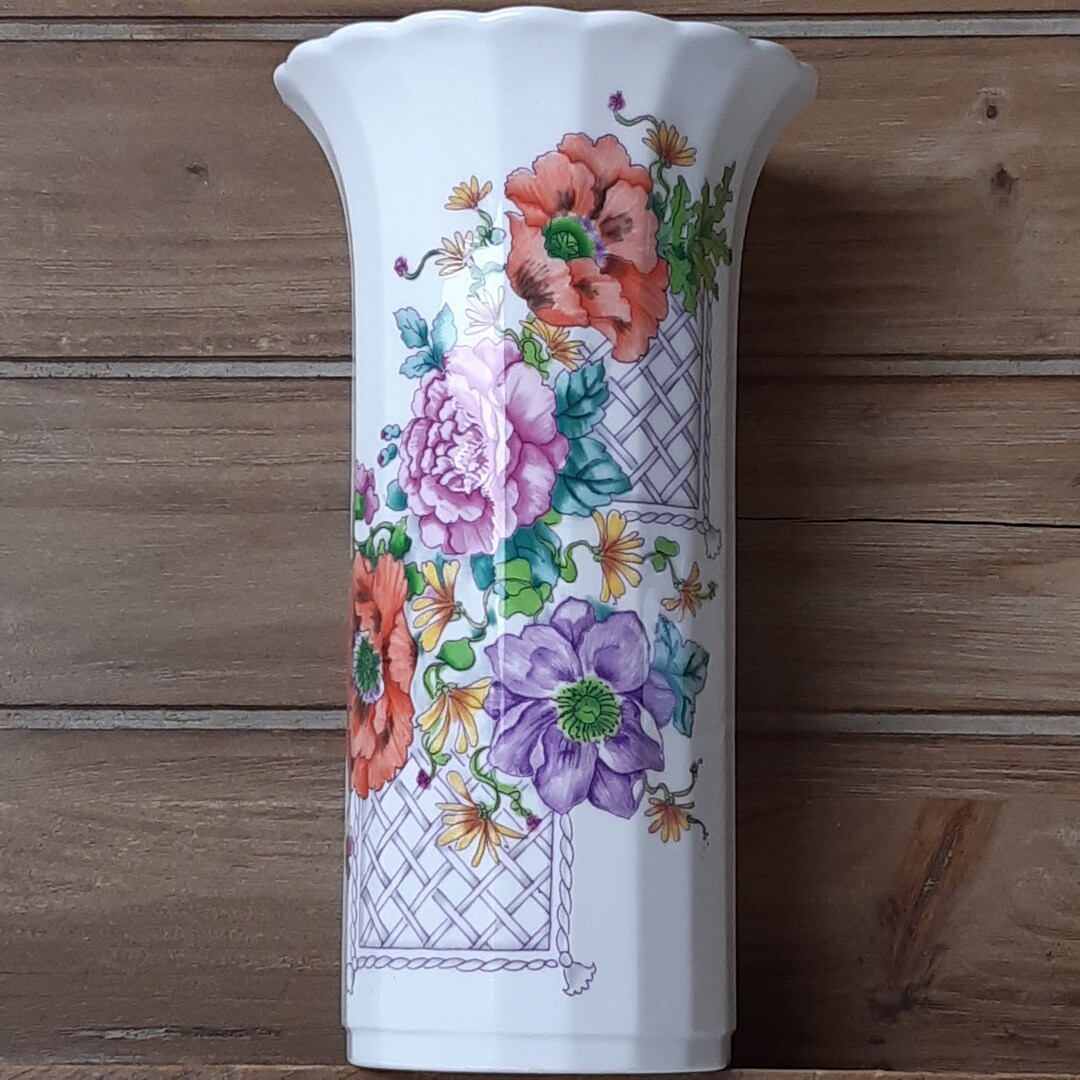 Vintage Vase, Royal Doulton Vase, Olivia Vase, Royal Doulton, Etsy
